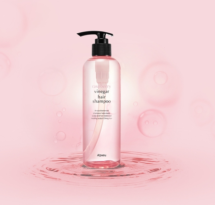 Dầu Gội Giúp Làm Mượt Tóc A'PIEU Raspberry Vinegar Hair Shampoo-500ml