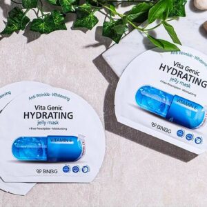 Mặt nạ miếng giàu tinh chất Vita Genic Hydrating (Vitamin E) – màu xanh dương