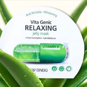 Mặt Nạ Miếng giàu tinh chất  Vita Genic Relaxing (Vitamin B) – màu xanh lá
