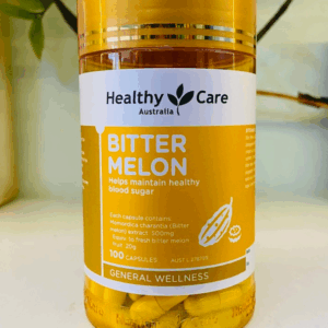 Viên uống hỗ trợ phòng ngừa tiểu đường Bitter Melon Healthy Care Úc 100 VIÊN