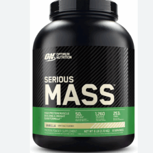 Sữa hỗ trợ tăng cân Serious Mass  6Lbs hương vani
